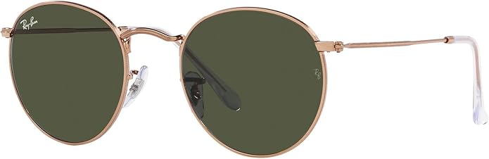 Ray-Ban Unisex Rb3447 Round Metal Round Sunglasses