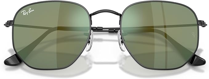 Ray-Ban unisex-adult Rb3548n Hexagonal Flat Lens Hexagonal Sunglasses