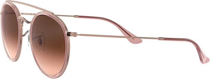 Ray-Ban Unisex Rb3647n Double Bridge Round Sunglasses