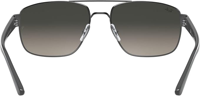 Ray-Ban RB3663 Metal Rectangular Sunglasses