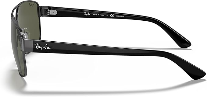 Ray-Ban RB3663 Metal Rectangular Sunglasses
