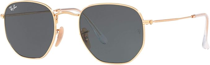 Ray-Ban unisex-adult Rb3548n Hexagonal Flat Lens Hexagonal Sunglasses