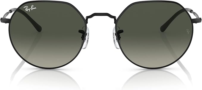 Ray-Ban Jack RB3565 Rounded Hexagonal Sunglasses for Men for Women +BUNDLE with ACCESSORY EYEWEAR KIT