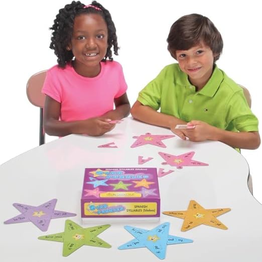 Really Good Stuff Spanish Syllable Star Puzzles