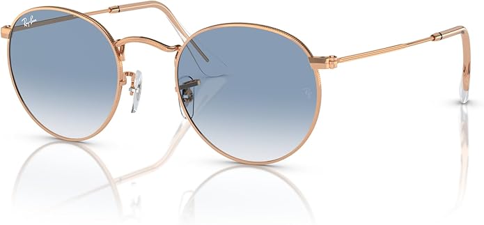 Ray-Ban Unisex Rb3447 Round Metal Round Sunglasses