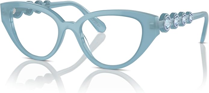 Swarovski womens Sk2024 Cat Eye Prescription Eyewear Frames