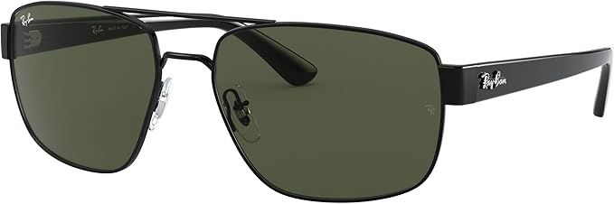 Ray-Ban RB3663 Metal Rectangular Sunglasses