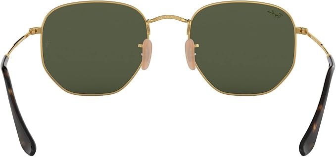 Ray-Ban unisex-adult Rb3548n Hexagonal Flat Lens Hexagonal Sunglasses