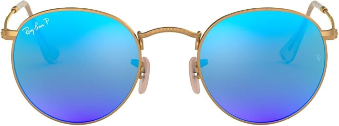 Ray-Ban Unisex Rb3447 Round Metal Round Sunglasses