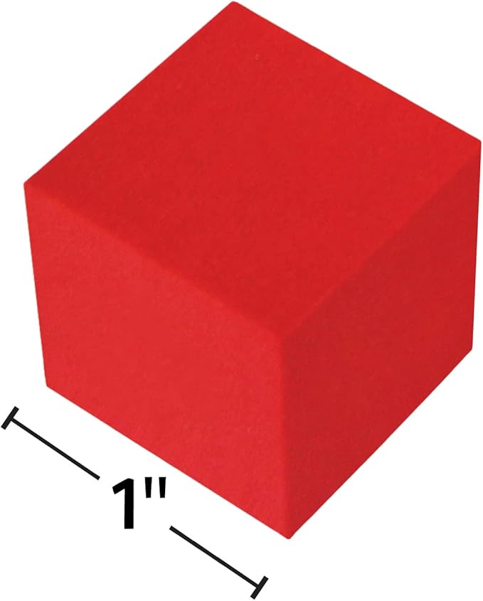 Teacher Created Resources Foam Color 1" Cubes (20615)