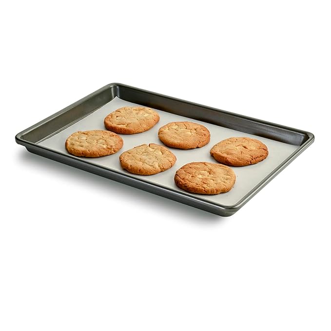 Amazon Basics Non-Stick Parchment Paper for Baking,Cooking,Oven Safe,15 inches,90 Sq Ft Roll,(Pack of 12)