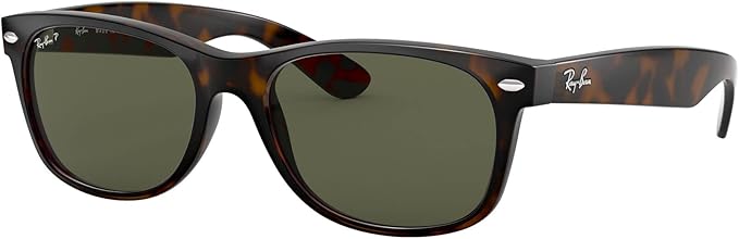 Ray-Ban RB2132 New Wayfarer Polarized Square Sunglasses