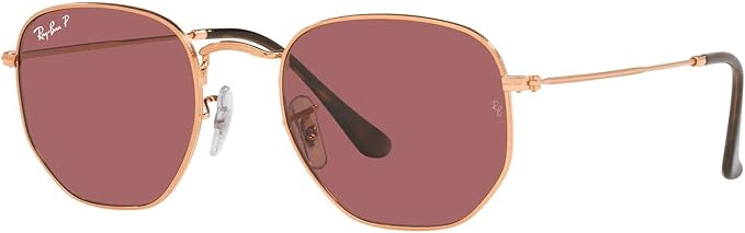 Ray-Ban unisex-adult Rb3548n Hexagonal Flat Lens Hexagonal Sunglasses