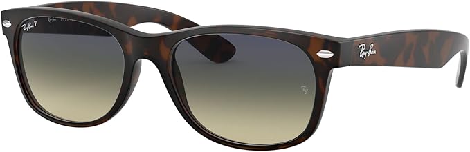 Ray-Ban RB2132 New Wayfarer Polarized Square Sunglasses