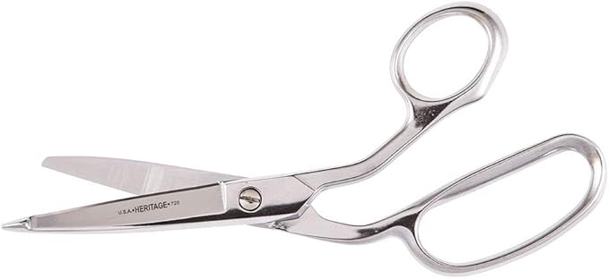 Klein Tools 720HC Scissors, Safety Scissors are Bandage Shears with Safety Tips to Safely Slip Under Bandages or Clothing, 9-1/8-Inch (Pack of 2)