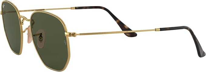 Ray-Ban unisex-adult Rb3548n Hexagonal Flat Lens Hexagonal Sunglasses