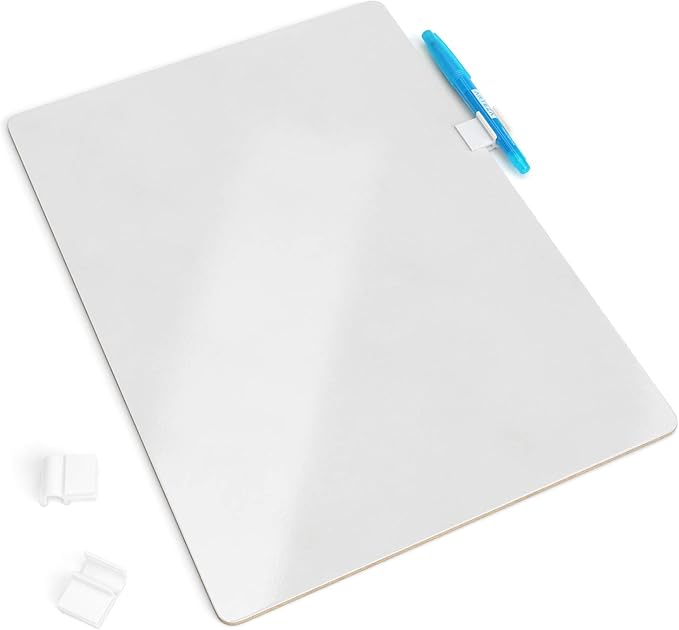 ARTEZA Mini White Boards (16 Pack), 9x12 inch Dry Erase Boards, Double-Sided Dry Erase Lapboards, Back to School Supplies for Classroom, College, Students, Teachers, and Office Applications