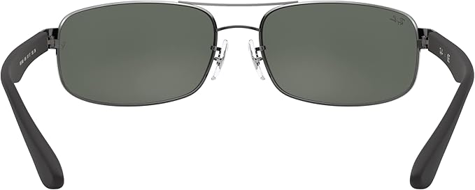 Ray-Ban mens Rb3445 Rectangular Sunglasses