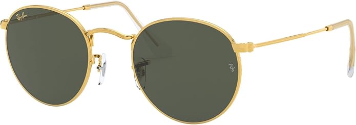 Ray-Ban Unisex Rb3447 Round Metal Round Sunglasses