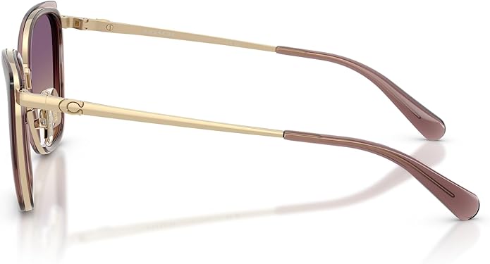 COACH womens Hc7187 Square Sunglasses
