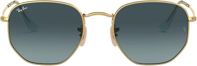 Ray-Ban unisex-adult Rb3548n Hexagonal Flat Lens Hexagonal Sunglasses