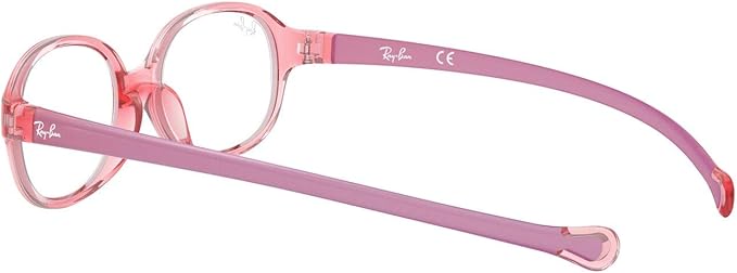 Ray-Ban Kids' Ry1587 Oval Prescription Eyeglass Frames