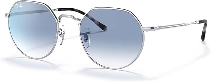 Ray-Ban Jack RB3565 Rounded Hexagonal Sunglasses for Men for Women +BUNDLE with ACCESSORY EYEWEAR KIT