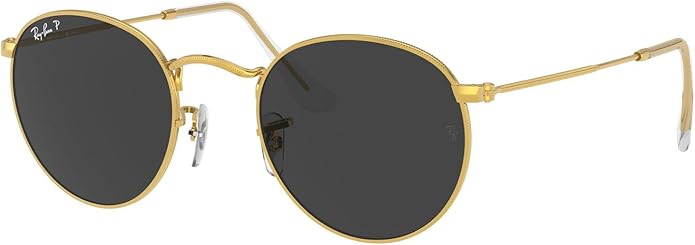 Ray-Ban Unisex Rb3447 Round Metal Round Sunglasses