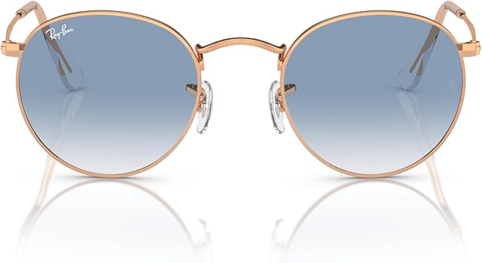 Ray-Ban Unisex Rb3447 Round Metal Round Sunglasses