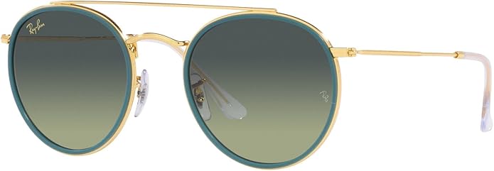 Ray-Ban Unisex Rb3647n Double Bridge Round Sunglasses