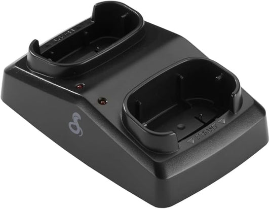 Cobra PX Professional Walkie Talkie 2-Way Dock Charging Station with UBS Charging Cable - Dual Desktop Portable Charger, Compatible with PX650 Business Models