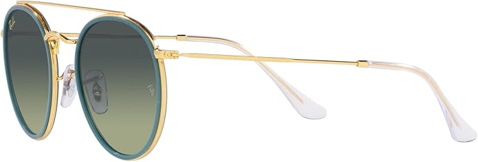 Ray-Ban Unisex Rb3647n Double Bridge Round Sunglasses