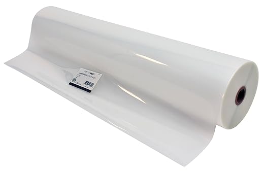 School Smart Laminating Film Roll, 25 Inches x 500 Feet, 3 Mil Thick, High Gloss
