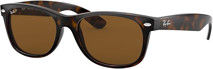 Ray-Ban RB2132 New Wayfarer Polarized Square Sunglasses