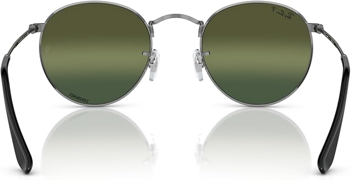 Ray-Ban Unisex Rb3447 Round Metal Round Sunglasses