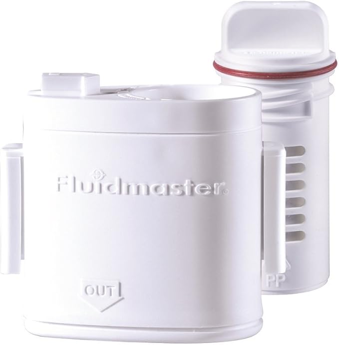 Fluidmaster 8300 Flush 'n Sparkle Automatic Toilet Bowl Cleaning System with Bleach Cartridge, 1 Count (Pack of 1) ( Packaging May Vary)