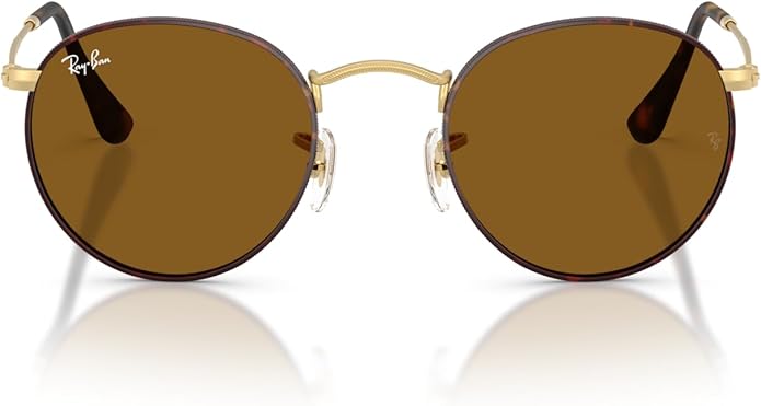 Ray-Ban Unisex Rb3447 Round Metal Round Sunglasses