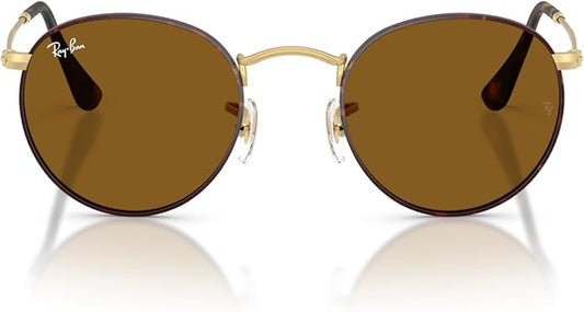 Ray-Ban Unisex Rb3447 Round Metal Round Sunglasses