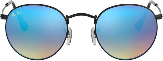 Ray-Ban Unisex Rb3447 Round Metal Round Sunglasses