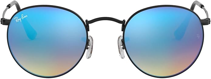Ray-Ban Unisex Rb3447 Round Metal Round Sunglasses