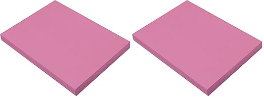 Prang (Formerly SunWorks) Construction Paper, Hot Pink, 9" x 12", 100 Sheets (Pack of 2)