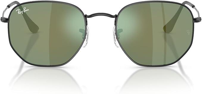 Ray-Ban unisex-adult Rb3548n Hexagonal Flat Lens Hexagonal Sunglasses