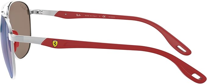 Ray-Ban Unisex Rb3659m Scuderia Ferrari Collection Square Sunglasses