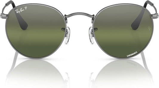 Ray-Ban Unisex Rb3447 Round Metal Round Sunglasses