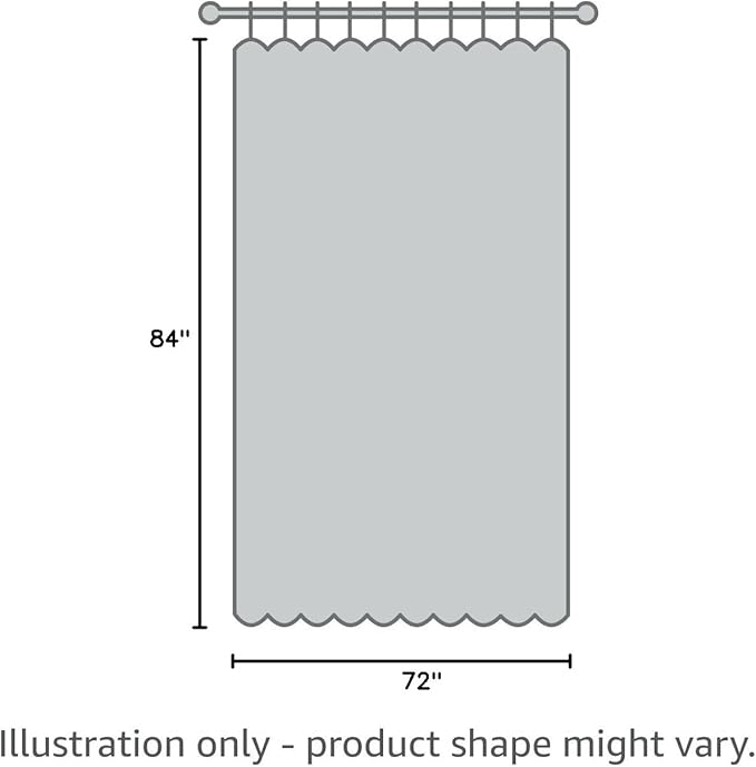 Nasitos Extra Long Fabric Shower Curtain Liners 2 Pack - W72 x H84 - Water Resistant Cloth Shower Curtains with Magnets, Soft Hotel Quality, Machine Washable (White, Magnets Included)