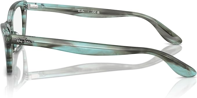 Ray-Ban Women's RX5499 Lady Burbank Cat Eye Prescription Eyewear Frames
