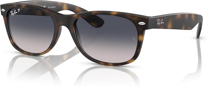 Ray-Ban RB2132 New Wayfarer Polarized Square Sunglasses