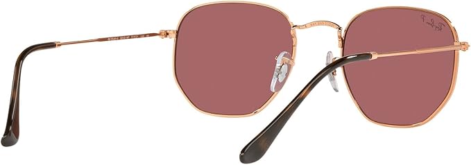 Ray-Ban unisex-adult Rb3548n Hexagonal Flat Lens Hexagonal Sunglasses