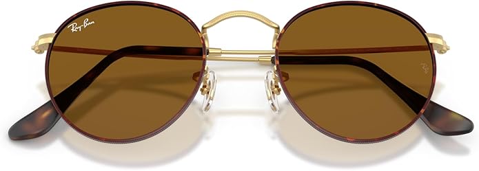 Ray-Ban Unisex Rb3447 Round Metal Round Sunglasses