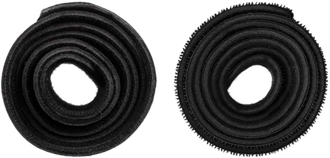 Klein Tools 450-330 Cable Management Sleeve, Cord Management for Home, Office or Job, 1-3/4-Inch Max Diameter, 3-Foot Length, Black, 2-Pack